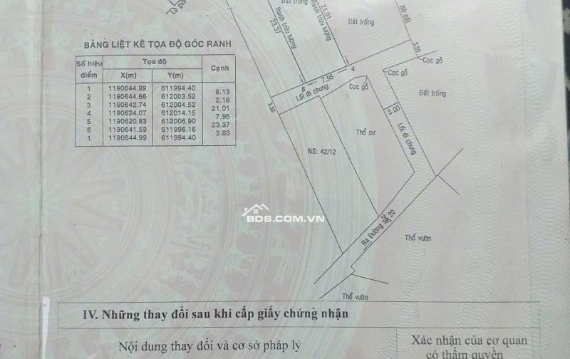 Đất MTNB3,5 và 12m 8x25 giá 5,999 tỷ