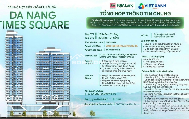 DA NANG TIME SQUARE – BIỂU TƯỢNG MỚI BÊN BIỂN MỸ KHÊ