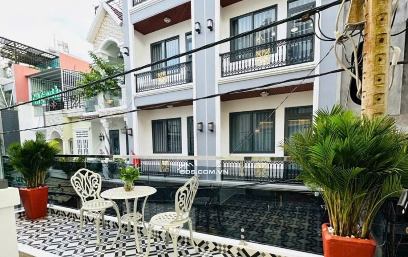 Bán Nhà Mới Xe Hơi Ngủ Nhà 4 tầng 4 Phòng Ngủ