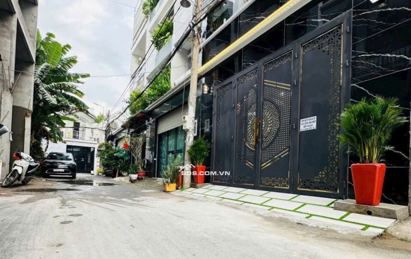 Bán Nhà Mới Xe Hơi Ngủ Nhà 4 tầng 4 Phòng Ngủ