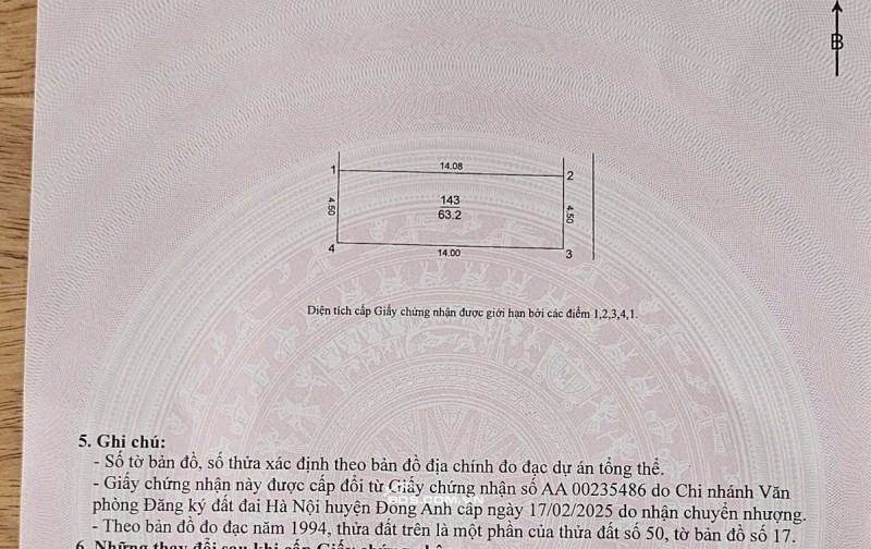 63m sát đường Lê Hữu Tựu -