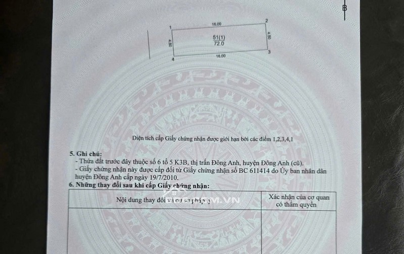 72m UY NỖ - ĐÔNG ANH