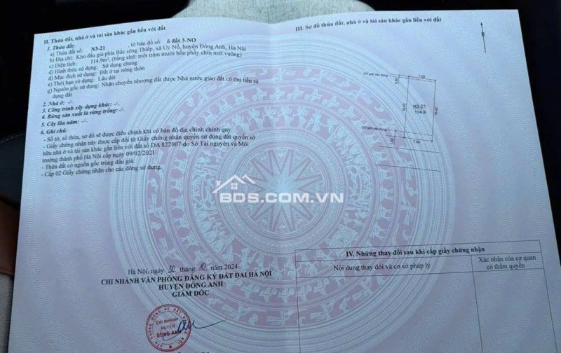 114,9m n3-21 khu vườn đào