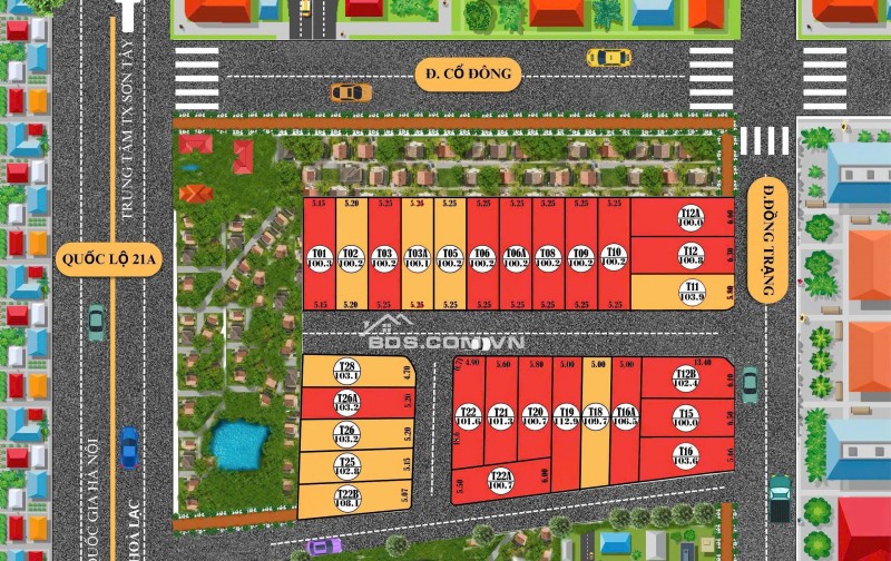 Cơ hội hiếm hoi sở hữu đất trung tâm Hòa Lạc - Giá F0