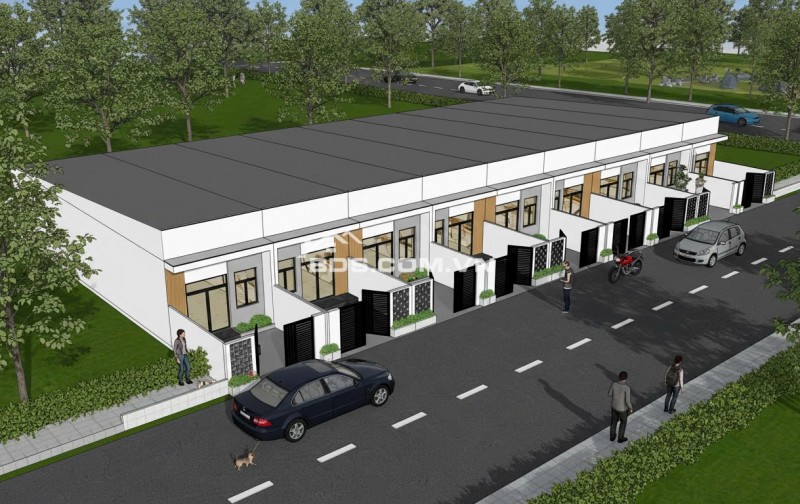  CHO THUÊ NHÀ MỚI XÂY – 3 PN – GẦN KCN PHƯỚC ĐÔNG