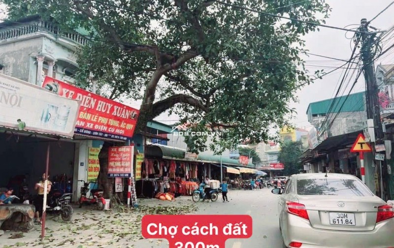 Cách ql21 chỉ 200m sở hữu ngay lô đất gần trường Đại Học Quốc Gia tại khu công nghệ cao Hòa Lạc