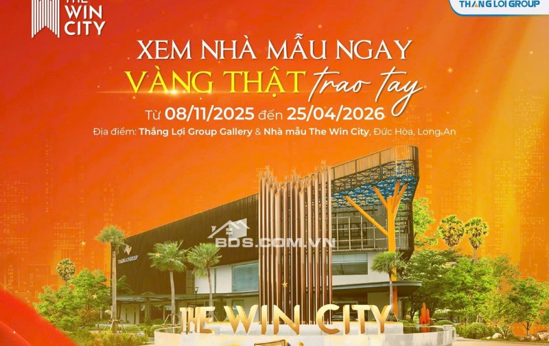 The Win City, mặt tiền tỉnh lộ 10, Đức Hòa, Long An
