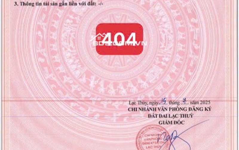  CHỐT DEAL CUỐI CÙNG – 490 TRIỆU SỞ HỮU NGAY LÔ ĐẸP MẶT TRỤC TÂY BẮC!