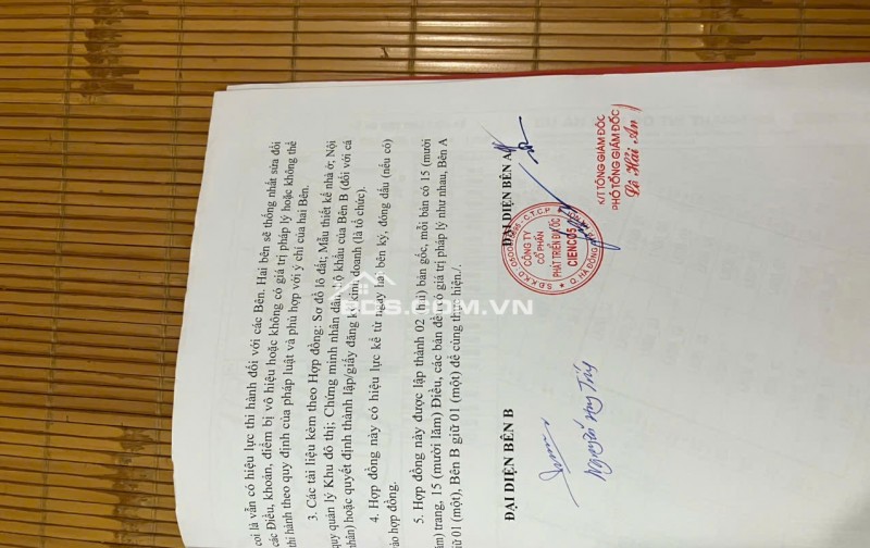 BÁN ĐẤT DỰ ÁN THANH HÀ, HÀ NỘI.