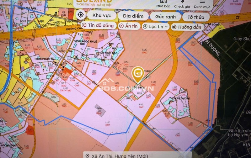 Bán đất phân lô tại Đồng Muối Tân Phúc Ân Thi Hưng Yên vị trí đắc địa nằm gần nút ra Ân Thi cao tốc Hà Nội - Hải Phòng