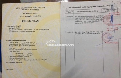 Bán cặp Đất MT Kinh Dương Vương Vị trí Kinh Doanh- Gần Cạnh Trường Cấp 3 Thanh Khê