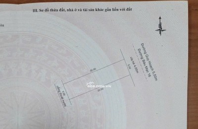Bán đất 2 lô liền kề đường Bàu Mạc 16 - trục thông Phan Văn Định