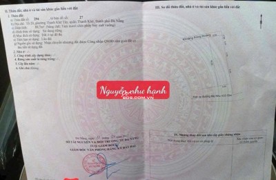 BÁN ĐẤT KIỆT Ô TÔ NGUYỄN NHƯ HẠNH – THANH KHÊ – ĐÀ NẴNG