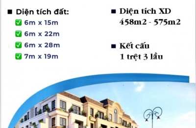 Giữ chỗ khu Mai Vàng- Sổ hồng trao tay Shophouse Nhà Phố 6x18 Agora City: 2.6 Tỷ VAT.Sơn 0933828233