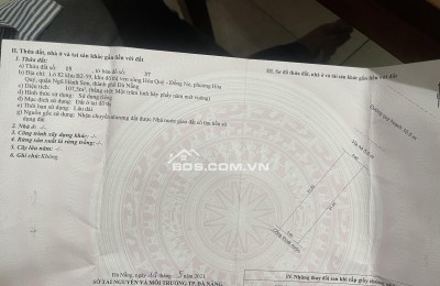 Đất nền Nam Hòa Xuân, Ngũ Hành Sơn: 100m2, mặt tiền 5m, hướng Đông, sổ đỏ trao tay, giá chỉ 6.5 tỷ! Gọi ngay 0843222222.