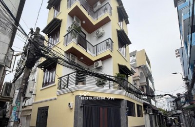 NHÀ GÓC 2 MẶT HẺM 6M XE HƠI QUAY ĐẦU - 9 ty 6