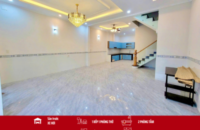 Bán nhà 1 trệt 1 lấu mới xây Tam Phước,tiện ich đầy đủ,sổ riêng sang tên