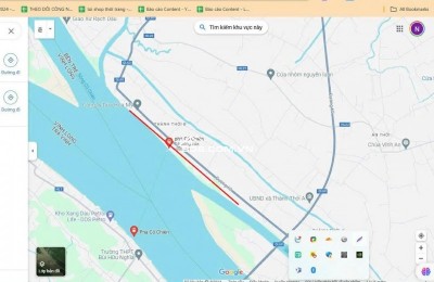 bán đất mặt tiền quốc lộ 60 cũ tại mỏ cày nam, bến tre – giáp sông, thích hợp mở xưởng và đầu tư lâu dài