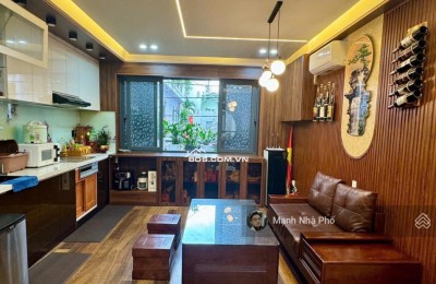 BIỆT THỰ LÊ VĂN THỌ P9 GÒ VẤP 6 TẦNG THANG MÁY FULL NỘI THẤT GỖ CAO CẤP 80m² GIÁ 12.8 T TL