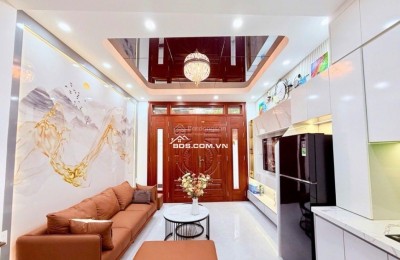 BÁN NHÀ LAI XÁ- HOÀI ĐỨC - NỘI THẤT XỊN XÒ - DT 38M2, 5 TẦNG XÂY MỚI, GIÁ 6.2 TỶ