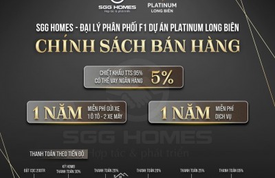  PLATINUM LONG BIÊN – TÁC PHẨM ĐỈNH CAO TẠI TRUNG TÂM LONG BIÊN 