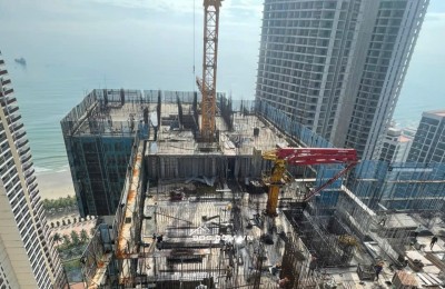  CẬP NHẬT TIẾN ĐỘ DỰ ÁN THE SOLEIL – TÒA A1 