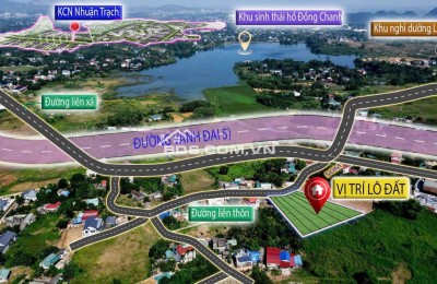  MỞ BÁN KHU ĐẤT 6 LÔ VỊ TRÍ ĐẮC ĐỊA - GIÁ RẺ NHẤT THỊ TRƯỜNG - SÁT KCN NHUẬN TRẠCH