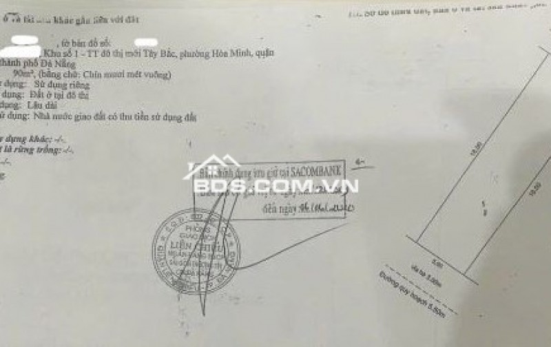 Bán đất đường Hoà Minh 19, Liên Chiểu, Đà Nẵng