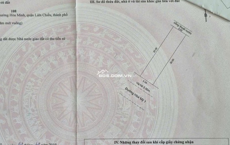 Bán nhà C4 đường Hòa Mỹ 1 - gần ĐH Sư Phạm