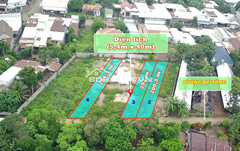 200 m² Đất Thổ Cư Ngay Chợ Bầu Cối P Bảo Vinh, ĐN, giá chỉ 4,9tr/m vuông