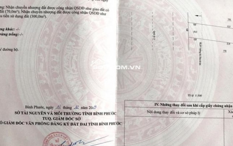 Chính chủ bán đất mặt tiền Quốc lộ 13, vị trí đắc địa, giá tốt nhất khu vực