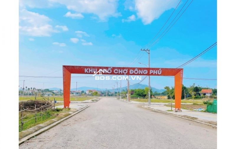 Chuyển ra nước ngoài sinh sống cần bán gấp lô đất khu phố chợ Đông Phú - Quế Sơn - Quảng Nam