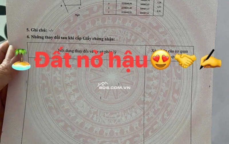 BÁN ĐẤT GIÁ RẺ 890 TRIỆU 48M2 NỞ HẬU NGÕ ĐƯỜNG MỸ XÁ