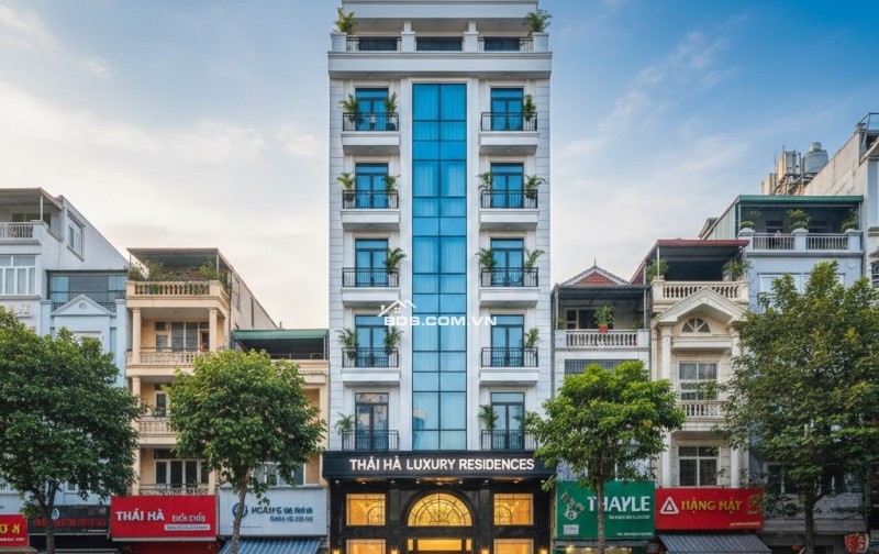 GIÁM SỐC 15 TỶ- BÁN GẤP - MẶT PHỐ THÁI HÀ - 8 TẦNG - 122m2 - OTO KINH DOANH!