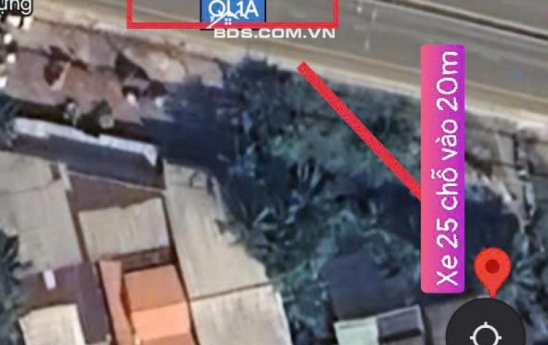 Ngay sát QL1A. Cách Cầu Rượu Tiền Giang 300m. Bán rẻ 3 lô đất THỔ CƯ liền kề Hơn 900m2.