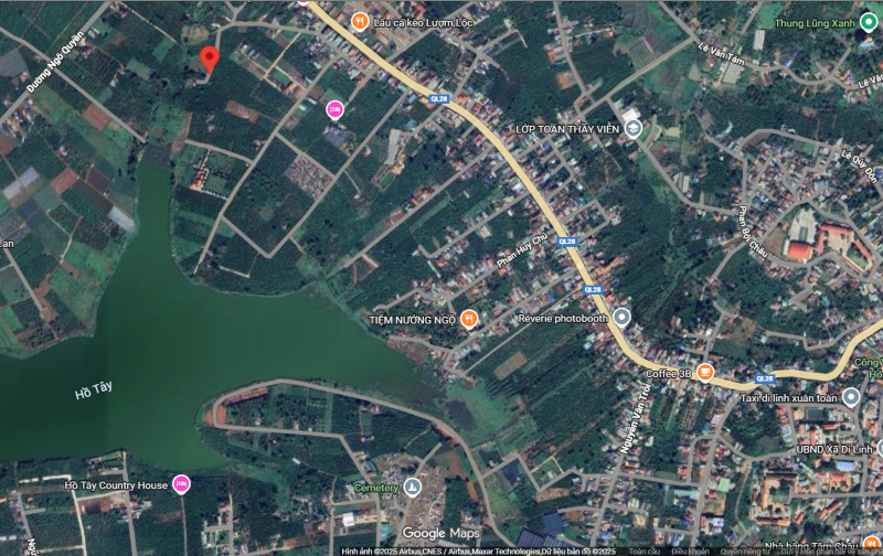 TT Di Linh, 490m2(ko thổ cư),hiện chưa lên được thổ cư, giá 550tr thương lượng