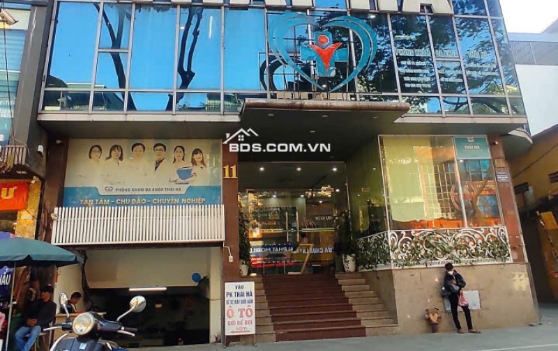 GIÁM SỐC 15 TỶ- BÁN GẤP - MẶT PHỐ THÁI HÀ - 8 TẦNG - 122m2 - OTO KINH DOANH!