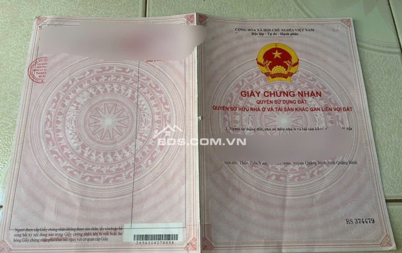 Bán 91,2m2 Đất Thổ Cư Chính Chủ Ngay Trung Tâm Phường Long Hương, TP. Bà Rịa, Bà Rịa Vũng Tàu.