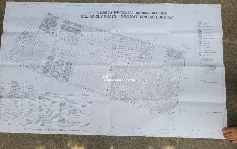 Cần bán gấp lô đất 4m x 22.3m – KDC 38ha P. Đông Hưng Thuận – TPHCM