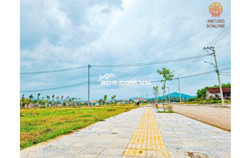 Chính chủ gửi bán lô góc đẹp nhất b2-7 trục đường 18.5m , diện tích 160m2 KHU PHỐ CHỢ ĐÔNG PHÚ