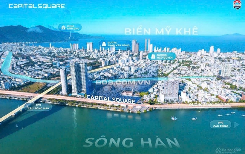 Giỏ hàng độc quyền view sông Hàn tại Capital Square – Sở hữu lâu dài, ưu đãi lên đến 17%