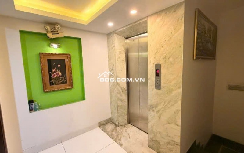 Giảm mạnh 4 tỷ nhà hẻm 1122 Quang Trung 5 lầu ngang 5.8m 90m2 có T.máy gần Emart 14 tỷ.