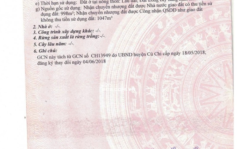 Bán Gấp 2 Thửa Đất Liền Kề Mặt Tiền Đường 177, Xã Bình Mỹ, Củ Chi - Tổng Diện Tích 4045m² Giá 34,5 Tỷ