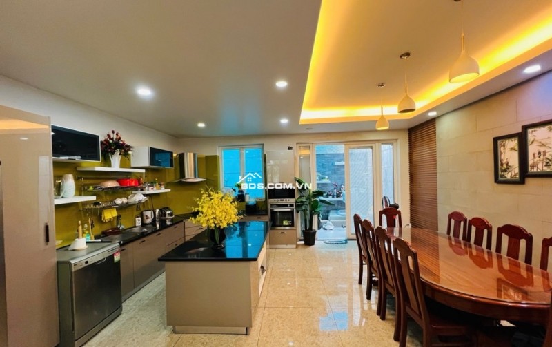 Biệt thự HIẾM 6 lầu có hầm ngang 6m 120m2 khu VIP Đặng Thùy Trâm ngay Văn Lang chỉ 22 tỷ.