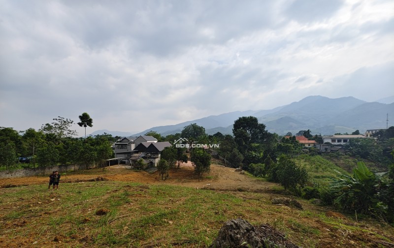 Ngay ngã ba Bãi Chạo, cách mặt đường ql 12B chỉ 150m, mảnh đất gần 3.000m2 lưng tựa sơn, mặt hướng phố