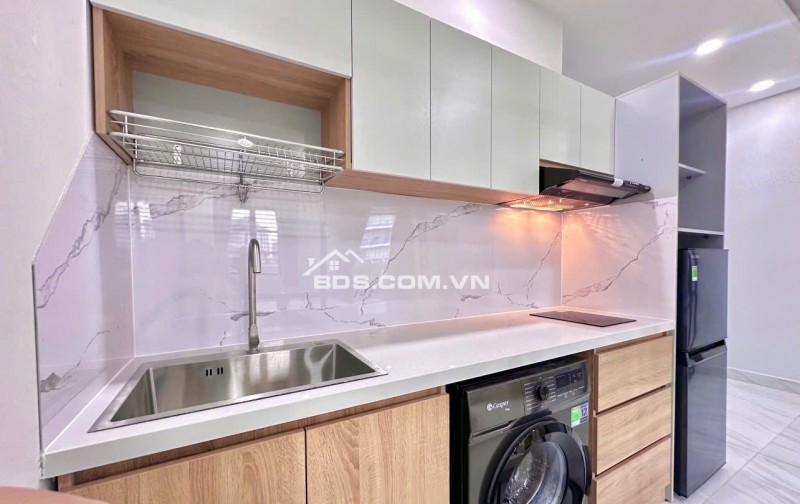 Studio ban công tách bếp – full nội thất siêu hiện đại