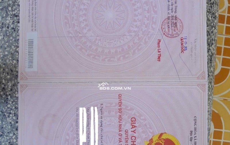 Bán 283,4m2 Đất Thổ Cư Mặt Tiền Quốc Lộ 1A, Thôn 3, Xã Hồng Sơn, Hàm Thuận Bắc, Bình Thuận