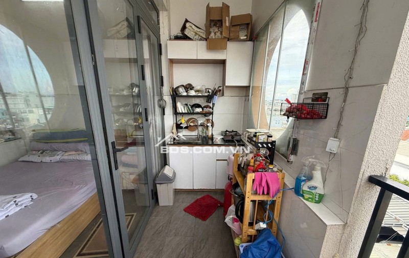 Chung cư Thế Kỉ 2, Ung Văn Khiêm, BT: 40m2, 1p ngủ, Nội thất, 6tr7/th