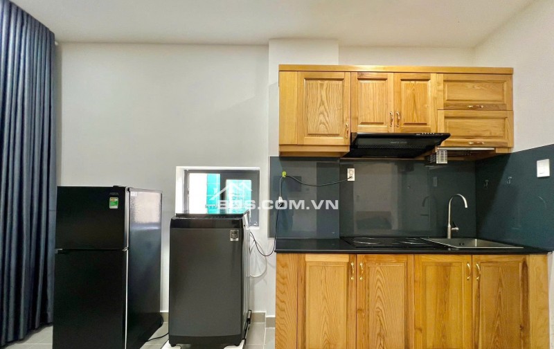 Carillon 3, Studio, Hoàng Hoa Thám, TB: 1p ngủ, 37m2, giá 5tr4.