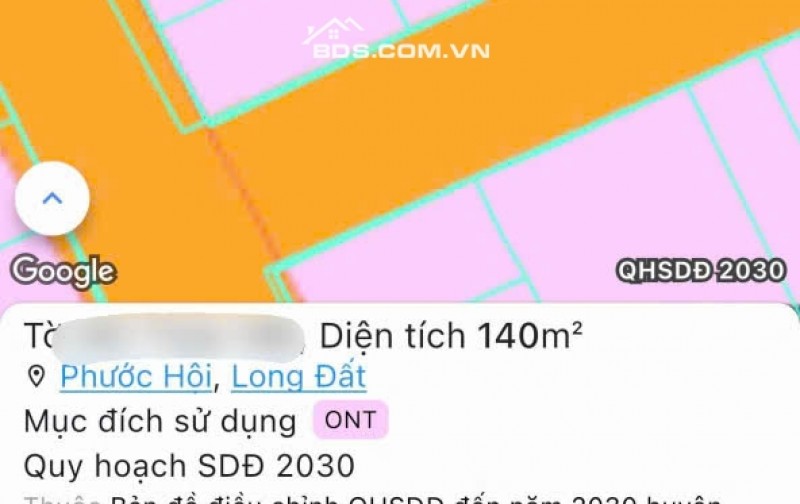 BÁN GẤP LÔ ĐẤT VEN BIỂN LỘC AN FULL THỔ CƯ GIÁ SẬP SÀN